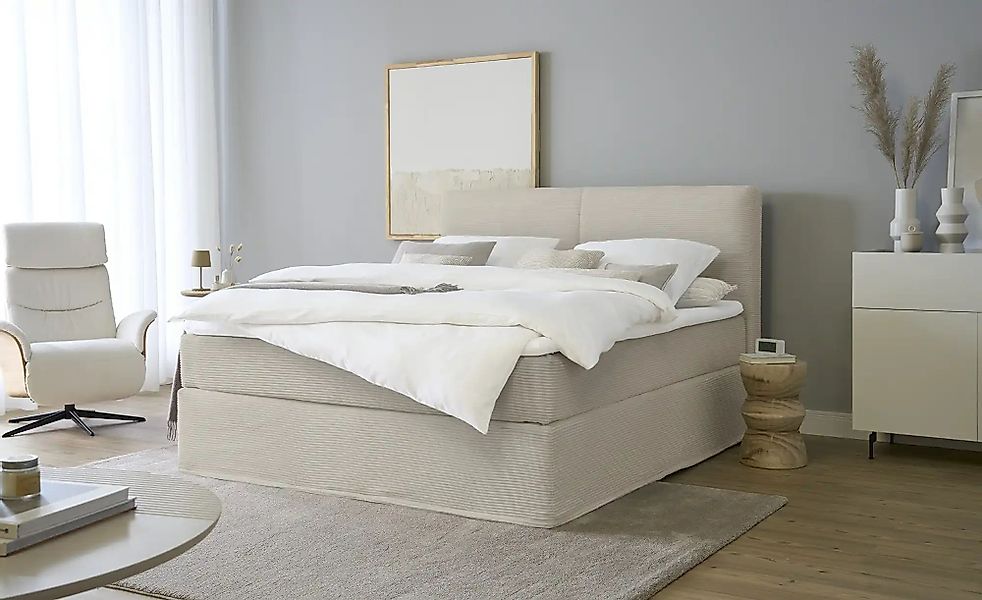Boxi Boxspringbett  Boxi Classic ¦ beige ¦ Maße (cm): B: 160 H: 125 Betten günstig online kaufen