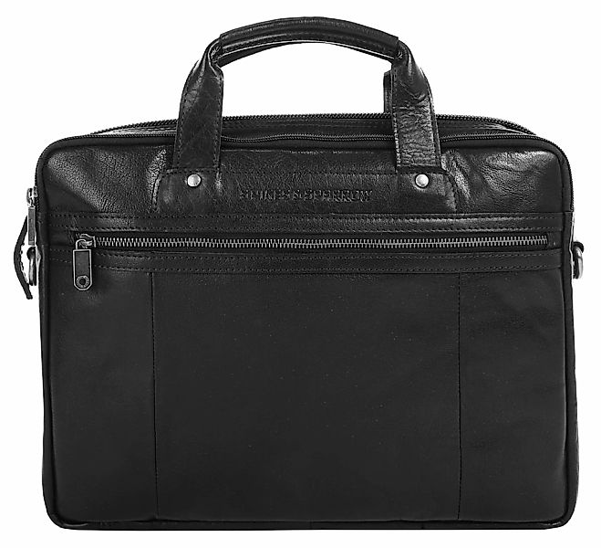 Spikes & Sparrow Aktentasche echt Leder günstig online kaufen