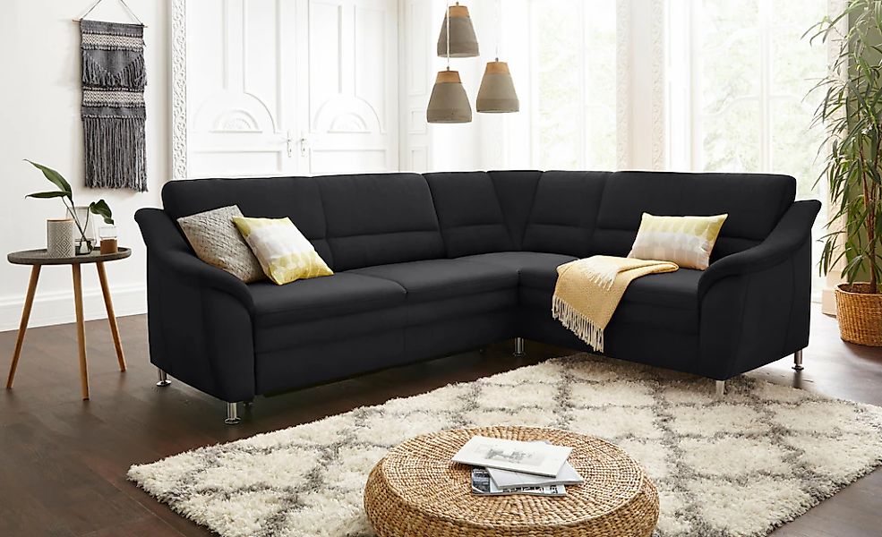 sit&more Ecksofa "Cardoso L-Form", mit Federkern, wahlweise mit Bettfunktio günstig online kaufen