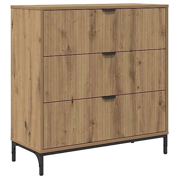 vidaXL Sideboard Artisan-Eiche 79,5 x 33 x 82 cm Holzwerkstoff 883443 günstig online kaufen