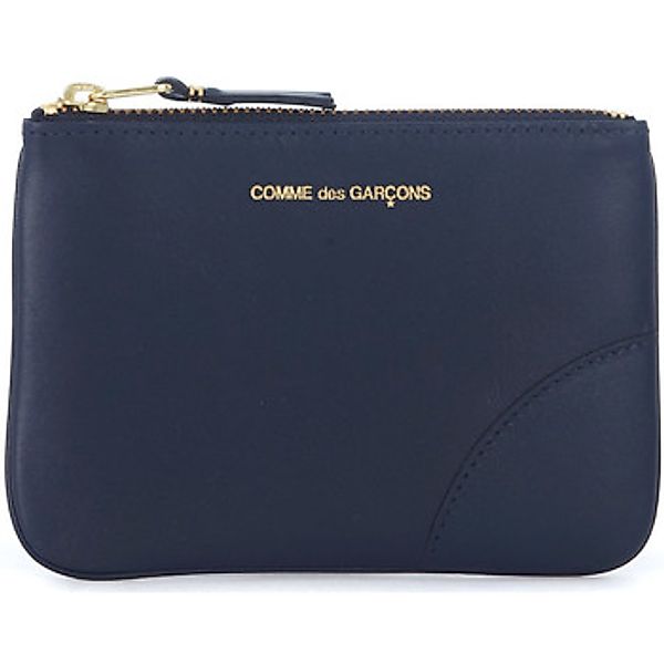 Comme Des Garcons  Geldbeutel Comme des Garçons Beutel Wallet in Leder Blau günstig online kaufen