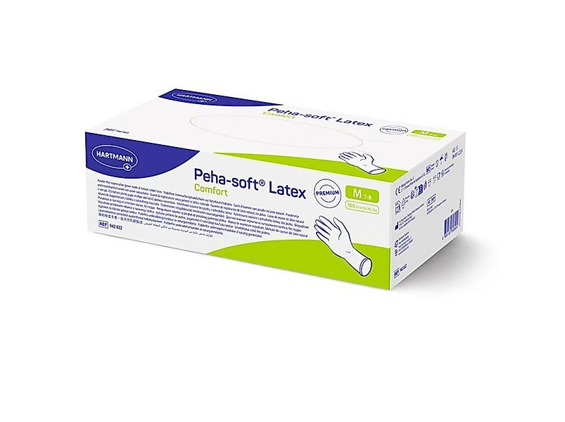 PAUL HARTMANN AG Latexhandschuhe Peha-soft Latex Comfort U.-Handschuhe (Ein günstig online kaufen