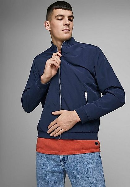 Jack & Jones Blouson JJERUSH mit Stehkragen und Reißverschlusstaschen unifa günstig online kaufen