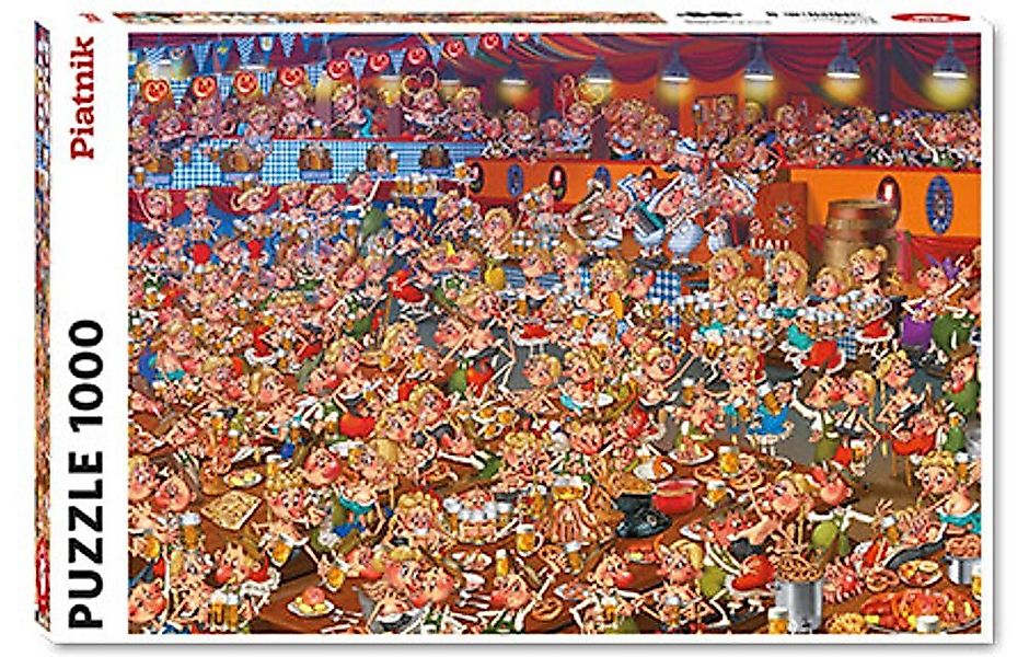 Piatnik Puzzle Bayrisches Bierfest, Puzzleteile günstig online kaufen