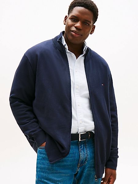Tommy Hilfiger Big & Tall Strickjacke BT-ESSENTIAL COTTON ZIP THRU-B Großen günstig online kaufen