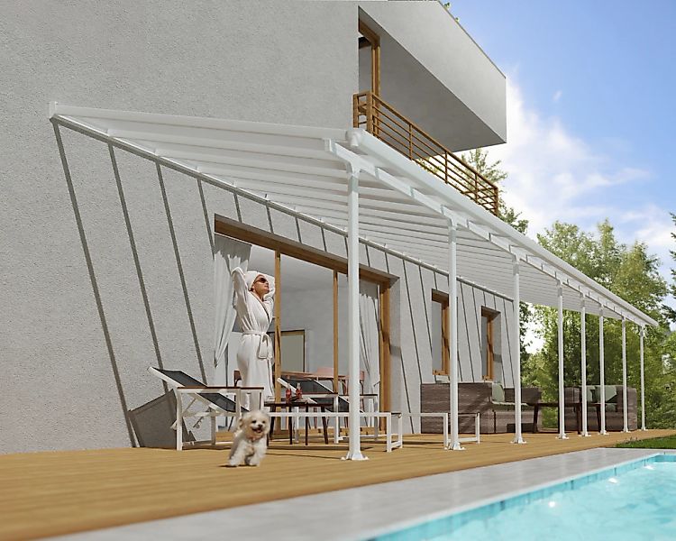 Palram - Canopia Terrassendach "Feria Alu Terrassenüberdachung", einfache D günstig online kaufen