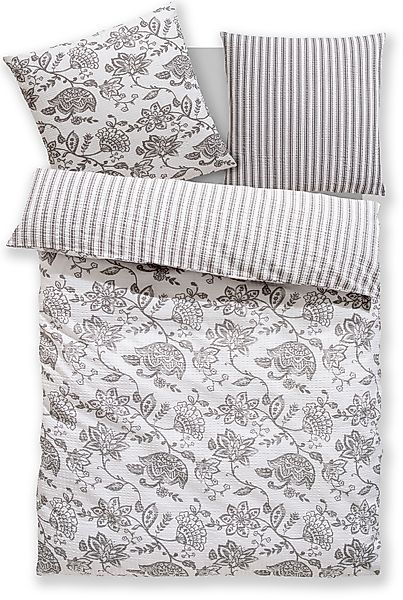 andas Bettwäsche »Nordby« 2 Stk. tlg. Bettwäsche aus Baumwolle, skandinavis günstig online kaufen
