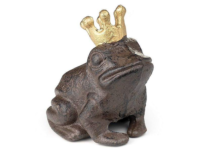 Moritz Dekofigur Froschkönig Figur, Polyresin Figuren Deko Geschenk Geometr günstig online kaufen