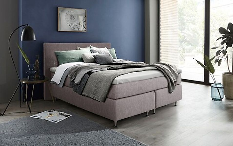 Home affaire Boxspringbett »Zahara« inkl. Topper, besonderes Highlight: auf günstig online kaufen