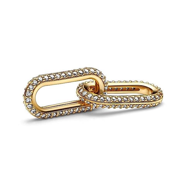 Pandora Charm-Einhänger Damen Doppel-Link mit Zirkonia günstig online kaufen