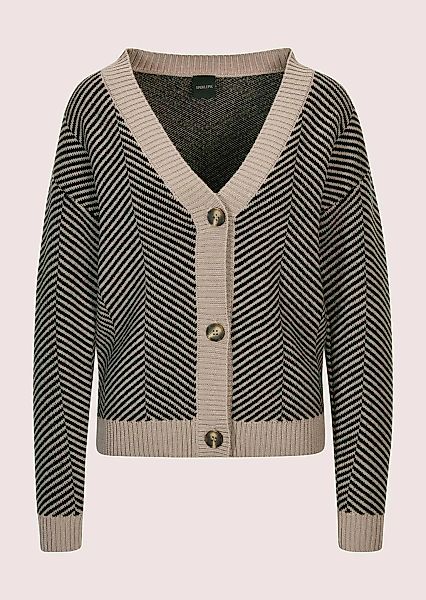 MADELEINE Strickjacke "Strickjacke Cardigan aus Schurwolle mit V-Ausschnitt günstig online kaufen