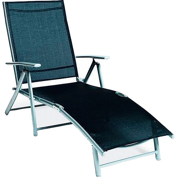 Relax-Liegestuhl Schwarz günstig online kaufen