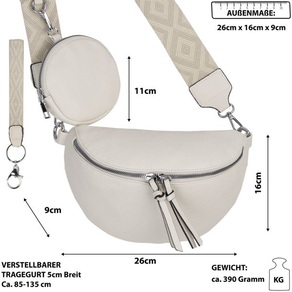 EAAKIE Gürteltasche Bauchtasche Umhängetasche Crossbody-Bag Kunstleder günstig online kaufen