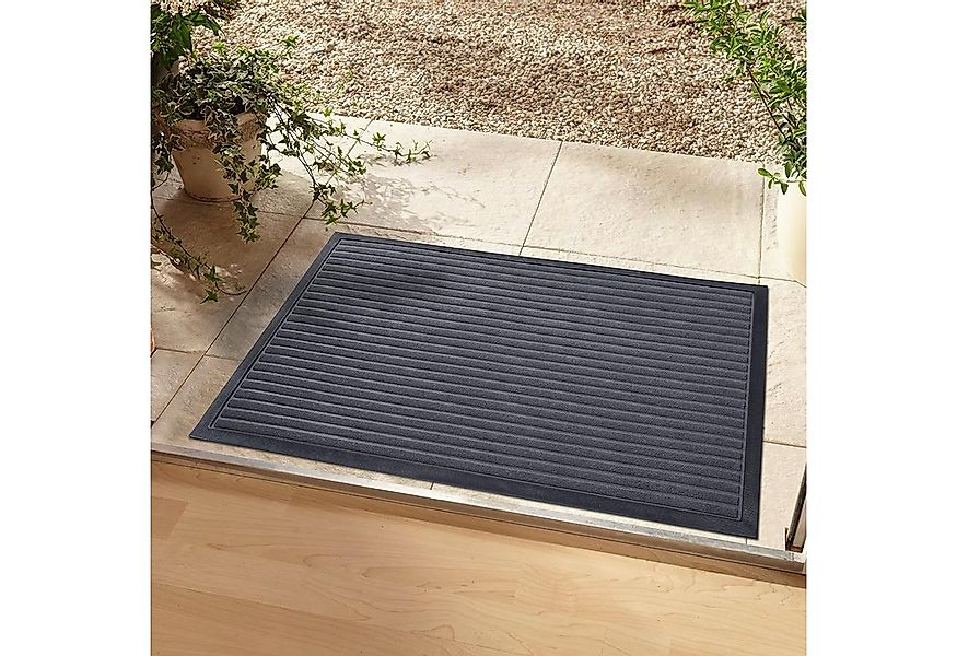 REDOM Fußmatte Rutschfest Eingangsmatte Türmatte, Rechteckig, Sauberlaufmat günstig online kaufen