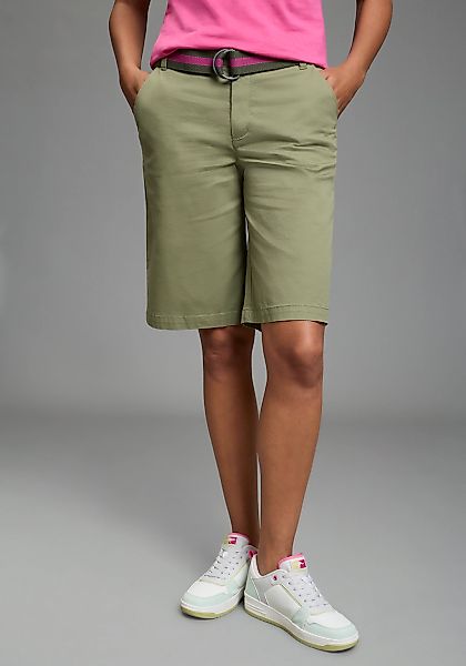 Laura Scott Chinoshorts weite Twill-Hose, mit Eingrifftaschen und Leistenta günstig online kaufen
