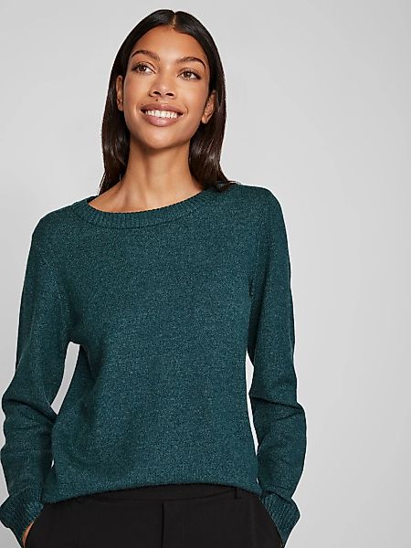 Vila Rundhalspullover "VIRIL O-NECK L/S KNIT TOP - NOOS" günstig online kaufen