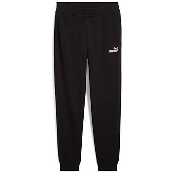 PUMA Trainingshose "ESS SMALL NO. 1 LOGO SWEATPANTS FL OP" mit Eingrifftasc günstig online kaufen