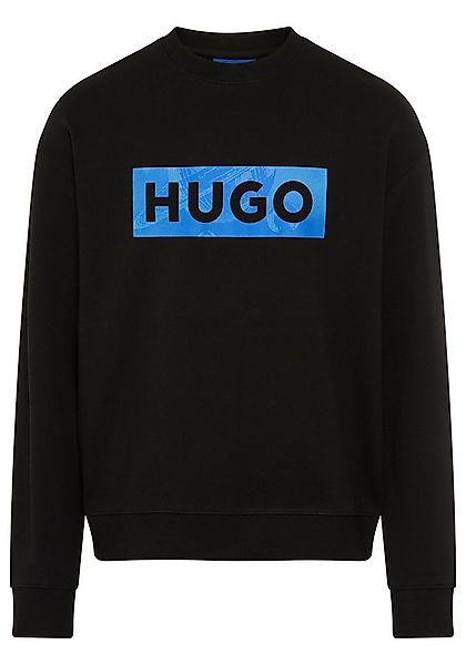 HUGO Blue Sweatshirt Nixalien aus Baumwoll-Terry, regular fit günstig online kaufen