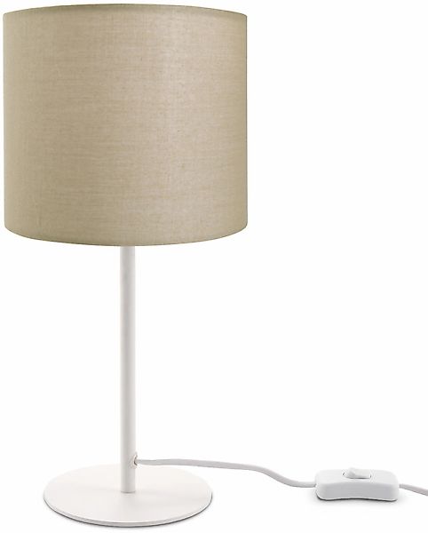 Paco Home Tischleuchte »Uni Color«, 1 flammig, Leuchtmittel E14   ohne Leuc günstig online kaufen