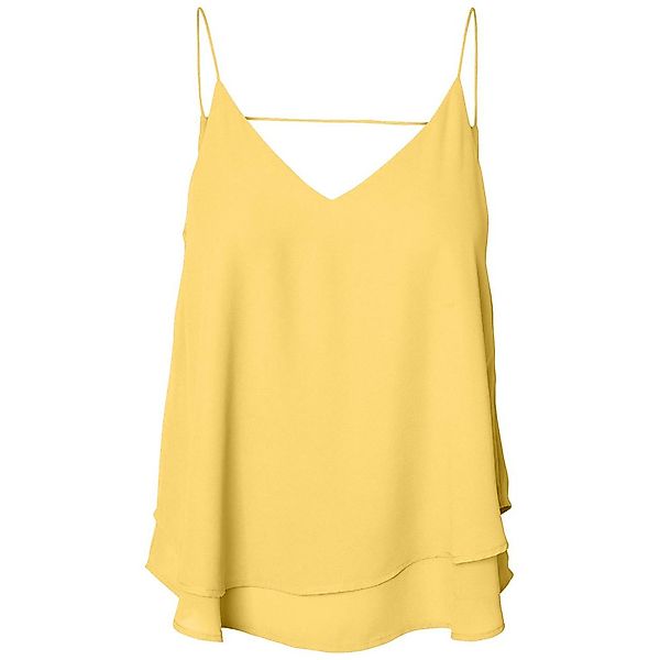 Pieces Bodil Slip Ärmelloses T-shirt XS Lemon Drop günstig online kaufen