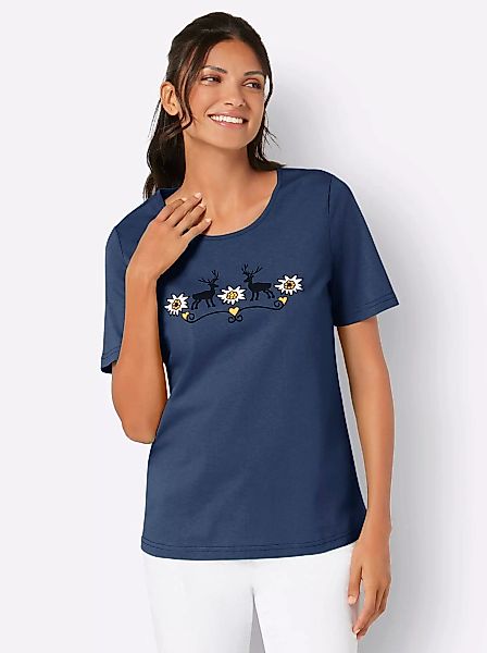 Classic Basics Trachtenshirt "Rundhals-Shirt", (1 tlg.) günstig online kaufen