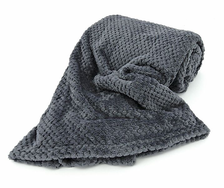 Wohndecke Waffel Pikee Kuscheldecke Deko Sofadecke flauschig, heimtexland, günstig online kaufen