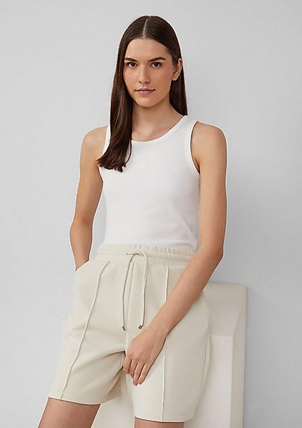 s.Oliver Muscleshirt T-Shirt Ripp-Top im Slim Fit mit Stickerei günstig online kaufen