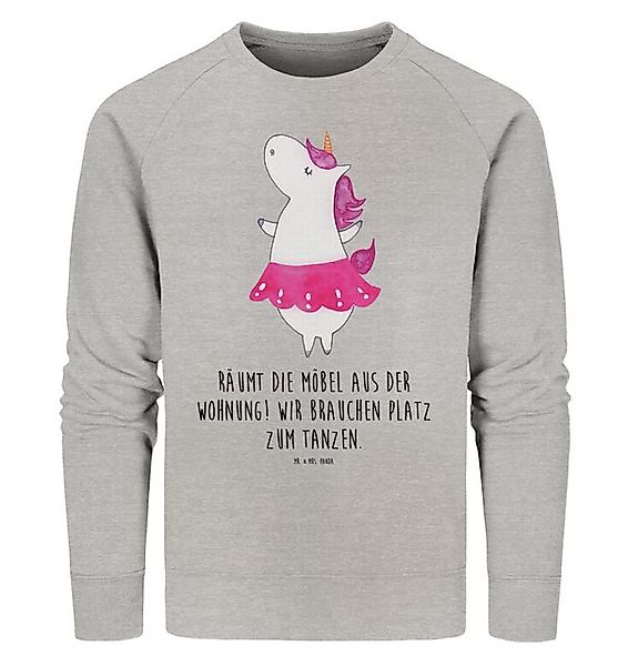 Mr. & Mrs. Panda Longpullover Einhorn Ballerina Größe M - Heather Grey - Ge günstig online kaufen