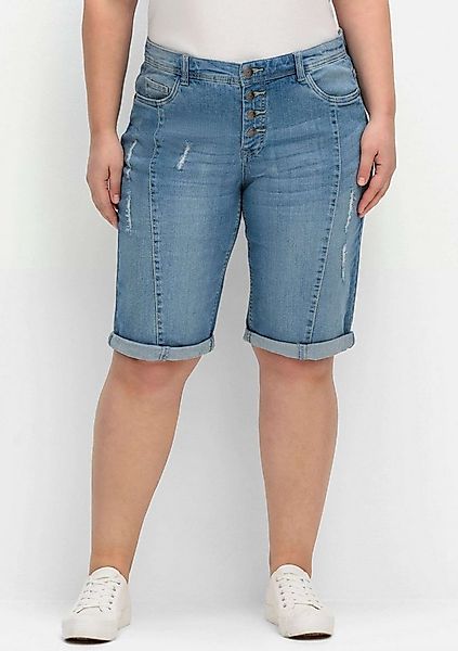 Sheego Jeansshorts Jeansbermudas günstig online kaufen