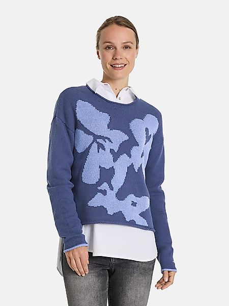 Lieblingsstück Strickpullover SaraiL mit Blumenmuster günstig online kaufen