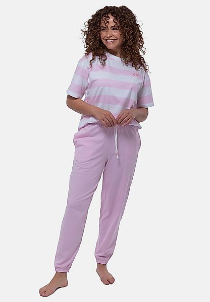 Mey Pyjama Streaked Lines (Set, 2 tlg) Schlafanzug - Baumwolle - Atmungsakt günstig online kaufen