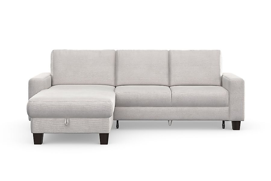 Home affaire Ecksofa »Summer L-Form«, mit Recamiere, mit oder ohne Bettfunk günstig online kaufen