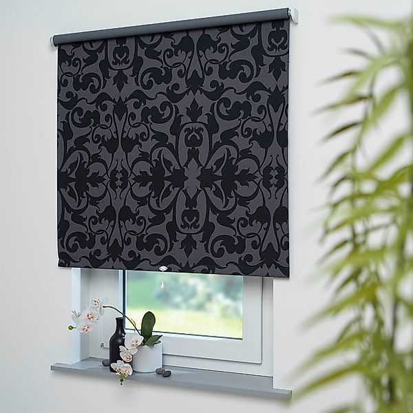 Springrollo Springrollo mit Dekor, lichtdurchlässig, Ornament, günstig online kaufen