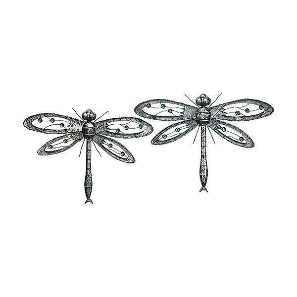 Kobolo Wandbild Libelle Wandschmuck- 2er Set günstig online kaufen
