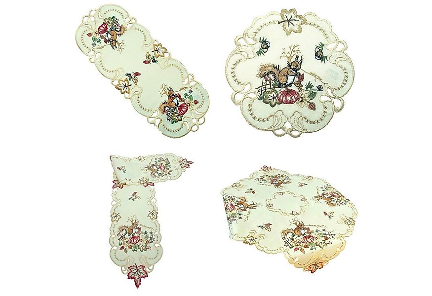 Westernlifestyle Tischdecke Eichhörnchen Eichkater Herbst günstig online kaufen