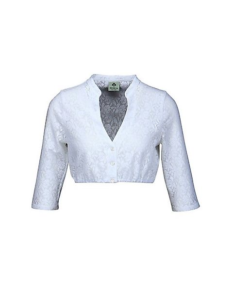 Berwin Dirndlbluse Elegante Spitzen-Dirndlbluse mit Stehkragen (1-tlg) günstig online kaufen