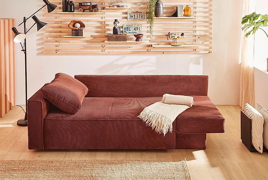 Jockenhöfer Gruppe Schlafsofa "Ron, B: 185 cm, Liegefl. 82x200 cm" mit Bett günstig online kaufen