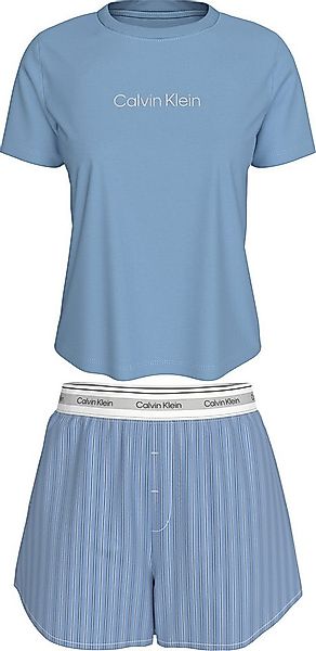 Calvin Klein Underwear Schlafanzug S/S TEE SHORT SET Mit elastischem Bund günstig online kaufen