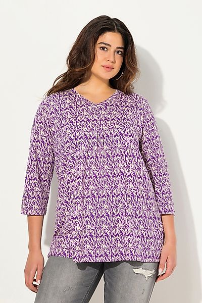 Ulla Popken Longsleeve T-Shirt grafischer Druck günstig online kaufen