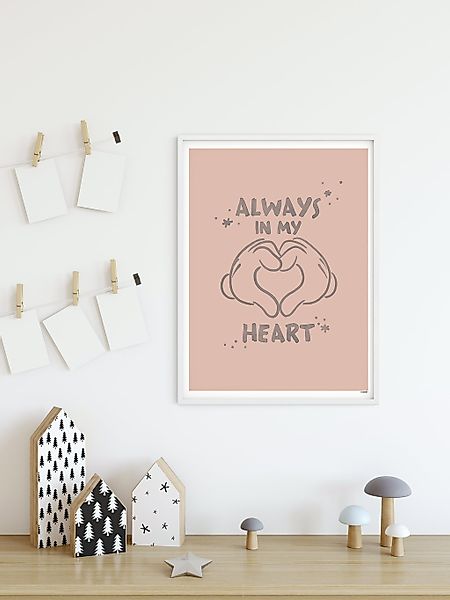 Komar Bild "Mickey Endless Love", Disney, (1 St.), Wandbild zur Dekoration günstig online kaufen