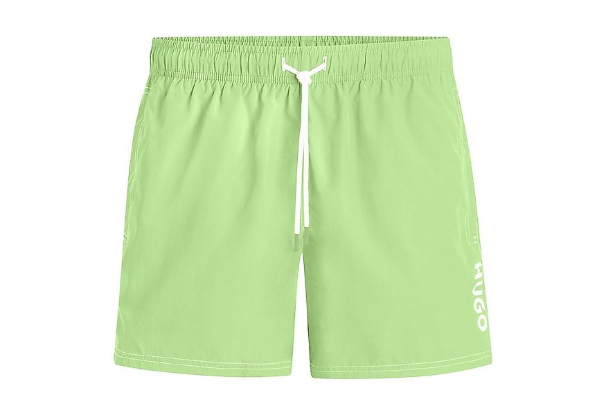 HUGO Badeshorts MAX mit großem Markenschriftzug auf dem linken Bein günstig online kaufen