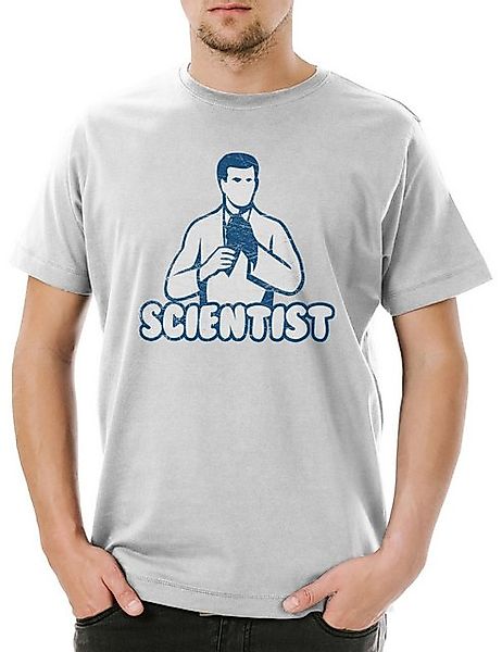 Urban Backwoods Print-Shirt Urban Backwoods Scientist II Herren T-Shirt Hel günstig online kaufen