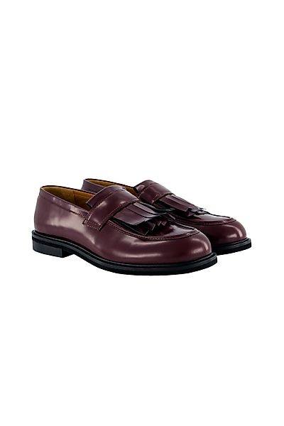 Ulla Popken Leder-Loafer Fransen Lederfutter Weite günstig online kaufen