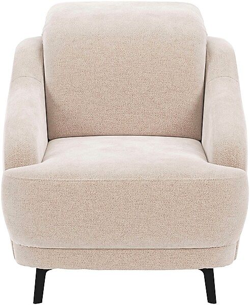 sit&more Sessel »Blues«, (1 St.), mit Metallfüßen, schwarz-matt günstig online kaufen
