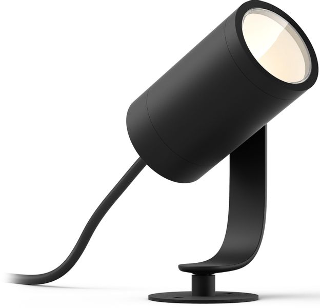 Philips Hue LED-Spot Lily White & Color Ambiance 1-flammig Schwarz Erweiter günstig online kaufen