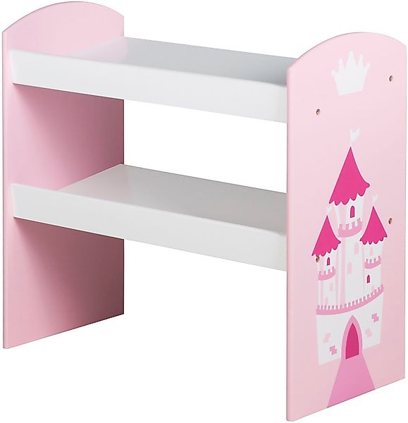 roba® Kinderregal Krone, rosa/pink, inklusive 5 günstig online kaufen