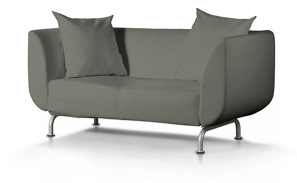 Bezug für Strömstad 2-Sitzer Sofa, grau, Bezug für Sofa Stromstad 2-sitzer, günstig online kaufen