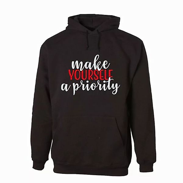 G-graphics Hoodie Make yourself a priority Unisex mit trendigem Frontprint günstig online kaufen