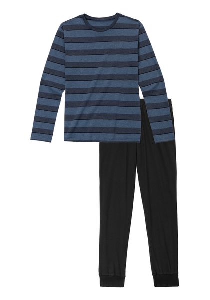 H.I.S Pyjama 1 Stück, 2 Stk. tlg., Schlafanzug mit aufwendig gestreiftem Ob günstig online kaufen