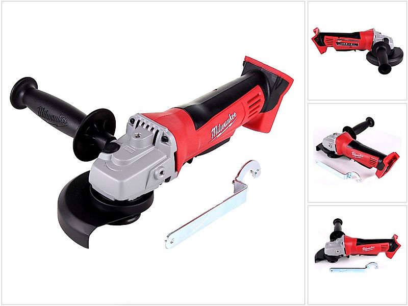 Milwaukee Winkelschleifer HD18 AG-125-0 Akku Winkelschleifer günstig online kaufen